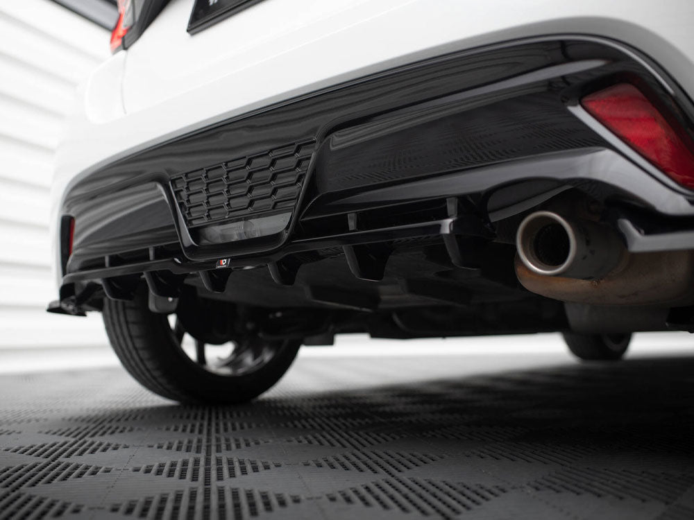 Maxton Design Rear Splitter (Vertical Bars) Toyota Yaris GR Sport Mk4 - TO-YA-4-GRSPORT-RSD1G+RD1G - Image 4