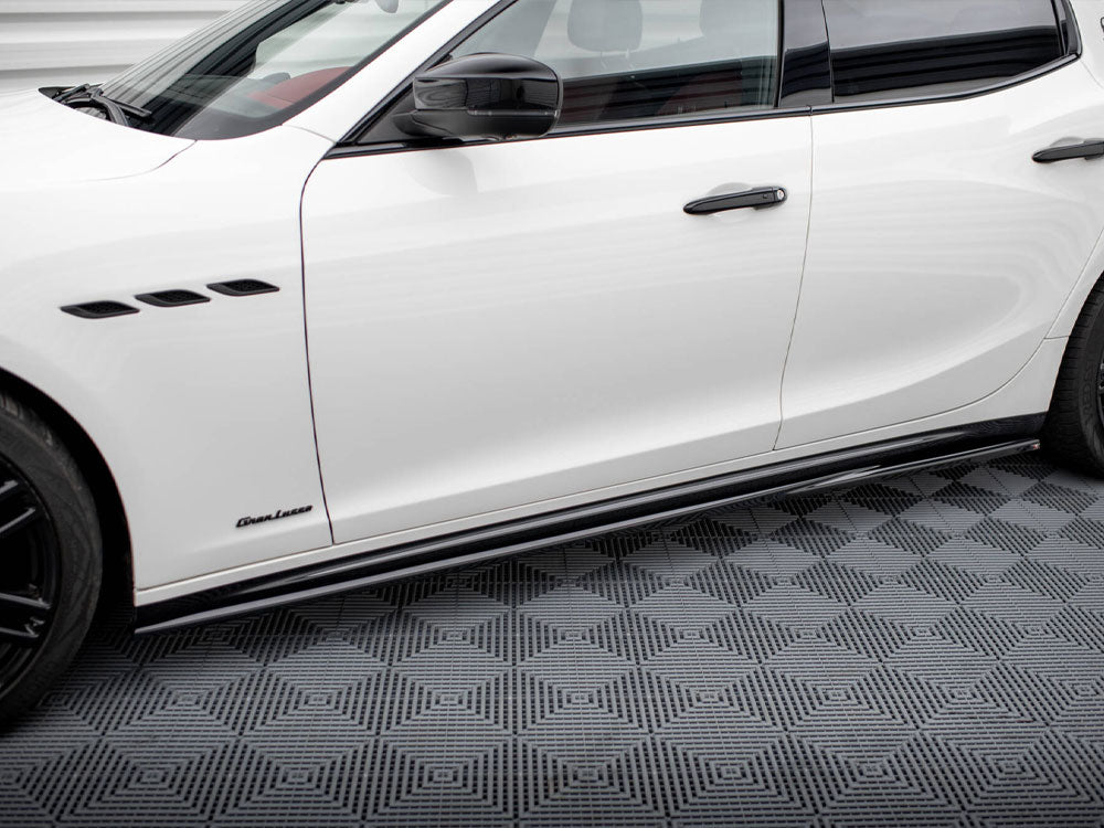 Maxton Design Side Skirts Diffusers Maserati Ghibli Mk3 Facelift - MA-GH-1F-SD1G - Image 3
