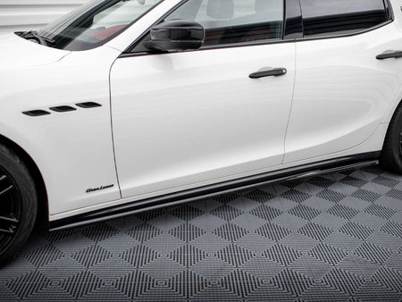 Maxton Design Side Skirts Diffusers Maserati Ghibli Mk3 Facelift - MA-GH-1F-SD1G - Image 3