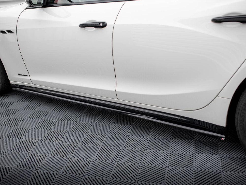 Maxton Design Side Skirts Diffusers Maserati Ghibli Mk3 Facelift - MA-GH-1F-SD1G - Image 4