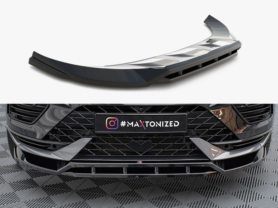 Maxton Design Front Splitter Cupra Ateca Mk1 Facelift - CU-AT-1F-FD1G+FD1RG - Image 1