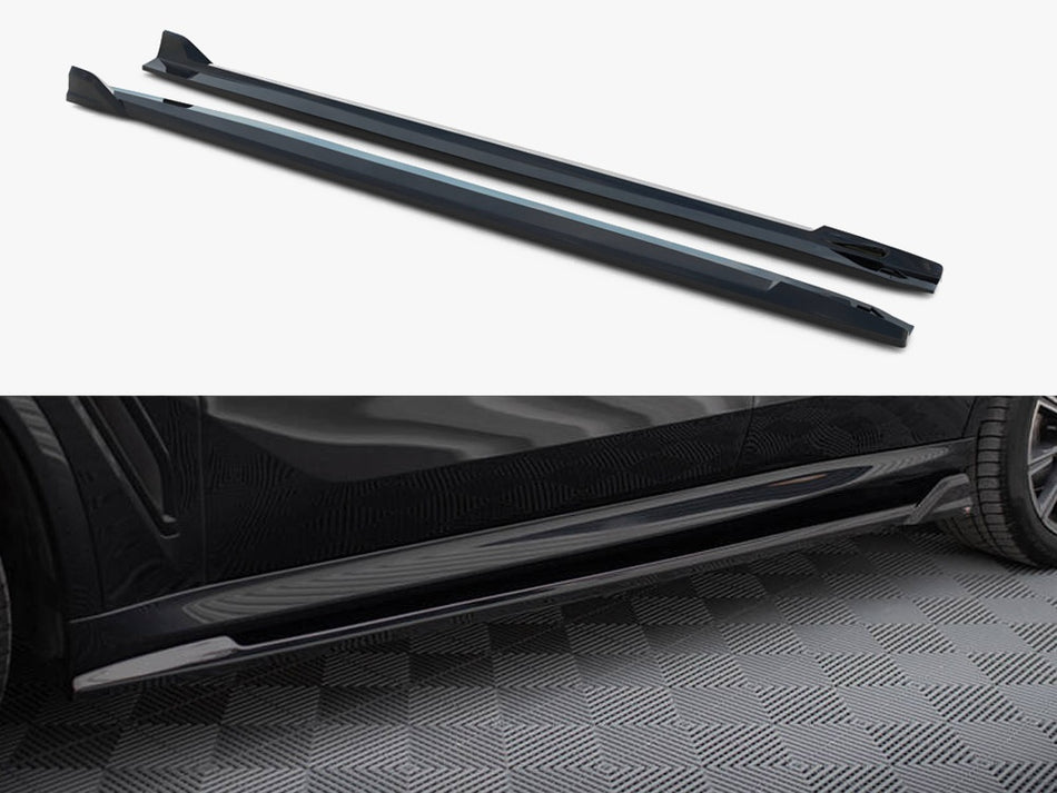 Side Skirts Diffusers V.2 BMW X5 M-Sport G05