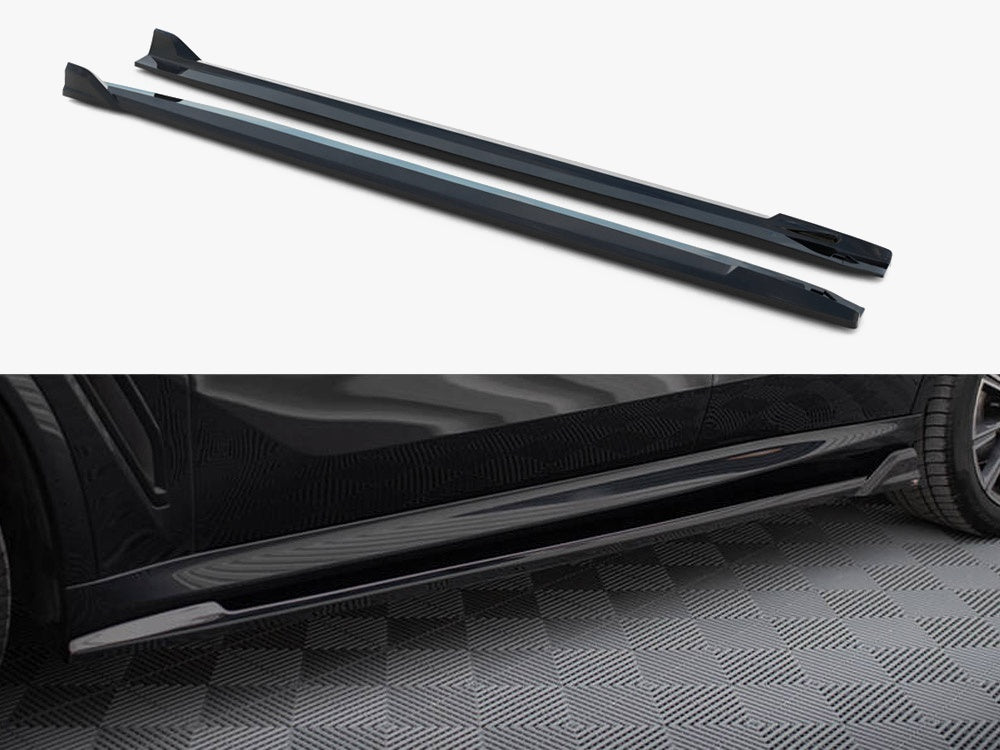 Maxton Design Side Skirts Diffusers V.2 BMW X5 M-Sport G05 - BM-X5-05-MPACK-SD2G - Image 1