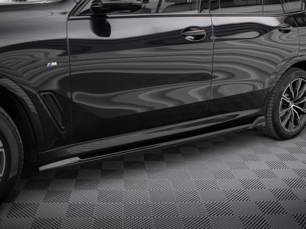 Side Skirts Diffusers V.2 BMW X5 M-Sport G05