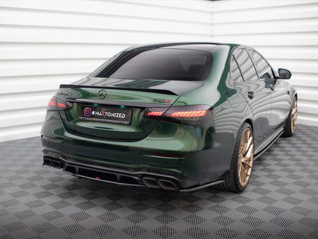 Maxton Design Central Rear Splitter (Vertical Bars) Mercedes-AMG E63 W213 Facelift - ME-E-213F-63-RD1G+RD2G - Image 2