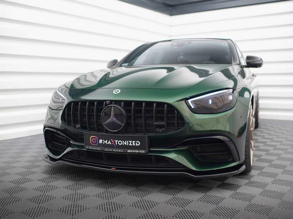 Maxton Design Front Splitter V.1 Mercedes-AMG E63 W213 Facelift - ME-E-213F-63-FD1G - Image 2