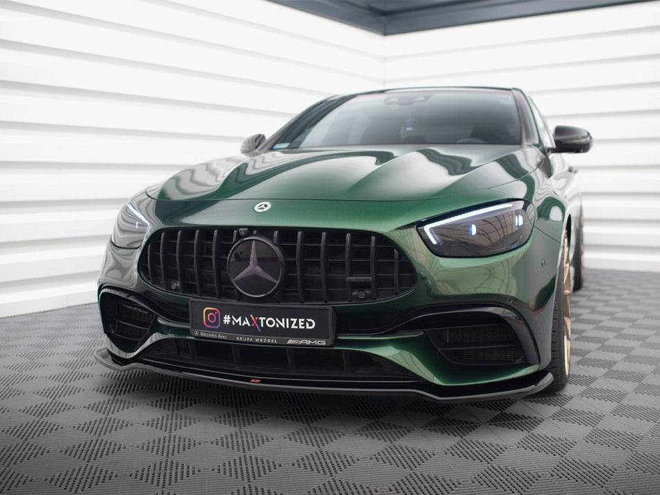 Maxton Design Front Splitter V.1 Mercedes-AMG E63 W213 Facelift - ME-E-213F-63-FD1G - Image 2