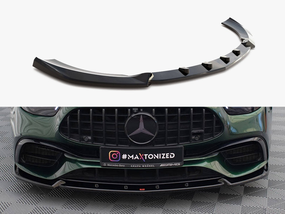 Maxton Design Front Splitter V.2 Mercedes-AMG E63 W213 Facelift - ME-E-213F-63-FD2G - Image 1
