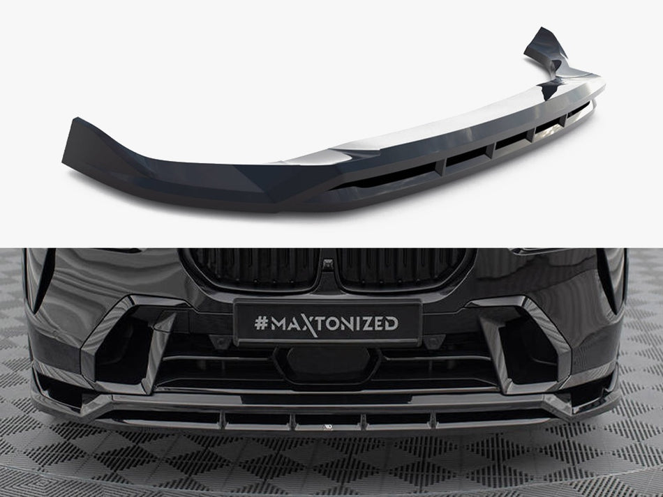 Maxton Design Front Splitter BMW X7 M-Pack G07 Facelift - BM-X7-07F-MPACK-FD1G+FD1RG - Image 1