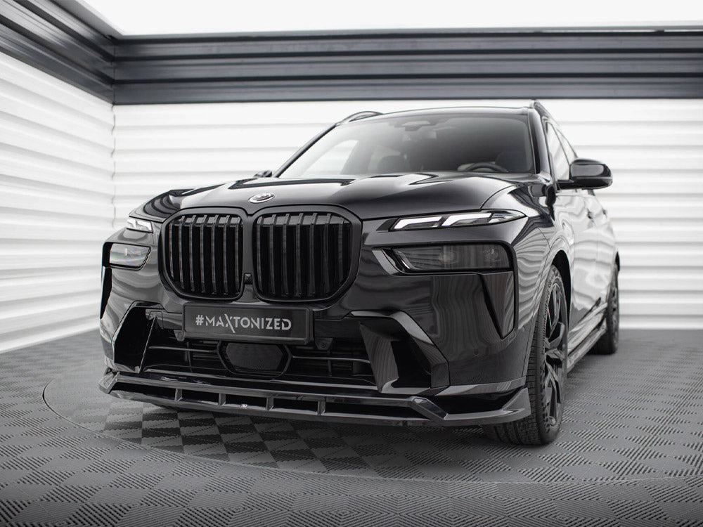 Maxton Design Front Splitter BMW X7 M-Pack G07 Facelift - BM-X7-07F-MPACK-FD1G+FD1RG - Image 2