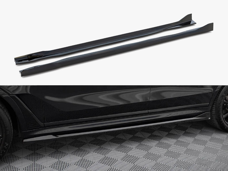 Maxton Design Side Skirts Diffusers BMW X7 M-Pack G07 Facelift - BM-X7-07F-MPACK-SD1G - Image 1