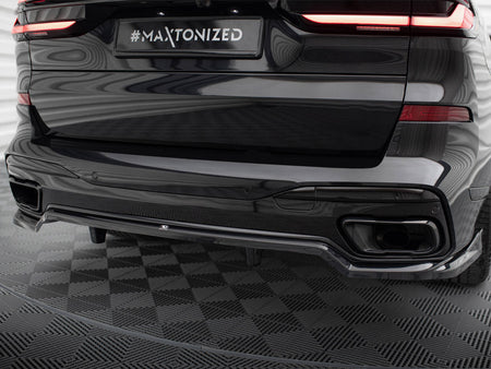 Rear Splitter (Vertical Bars) BMW X7 M-Pack G07 Facelift