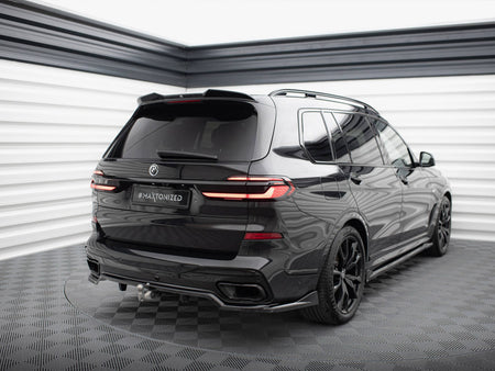 Rear Splitter (Vertical Bars) BMW X7 M-Pack G07 Facelift