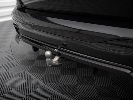 Maxton Design Central Rear Splitter (Vertical Bars) BMW X7 M-Pack G07 Facelift - BM-X7-07F-MPACK-RD1G+RD2G - Image 8