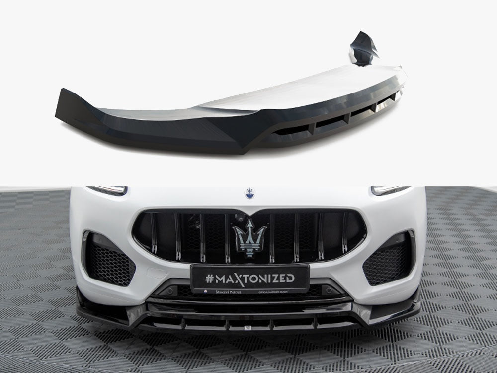 Maxton Design Front Splitter Maserati Grecale GT / Modena Mk1 - MS-GR-1-FD1G+FD1RG - Image 1