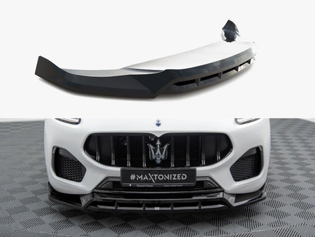Maxton Design Front Splitter Maserati Grecale GT / Modena Mk1 - MS-GR-1-FD1G+FD1RG - Image 1