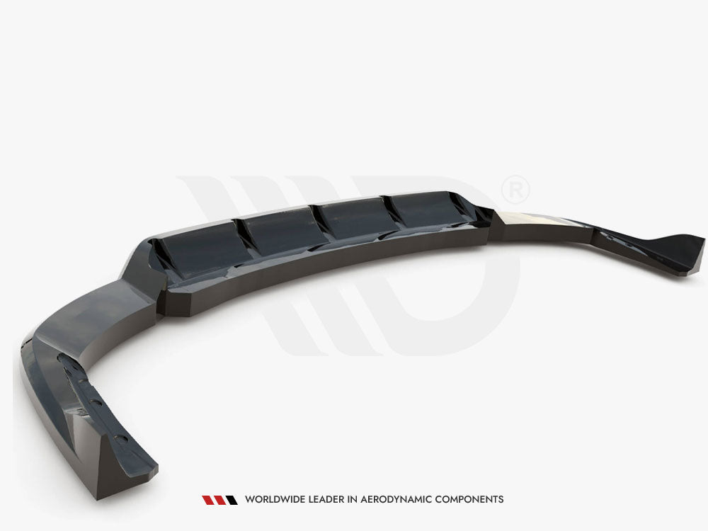Maxton Design Rear Splitter (Vertical Bars) Maserati Grecale GT / Modena Mk1 - MS-GR-1-RD1G+RD2G - Image 7