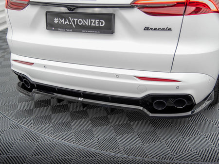 Maxton Design Rear Splitter (Vertical Bars) Maserati Grecale GT / Modena Mk1 - MS-GR-1-RD1G+RD2G - Image 3