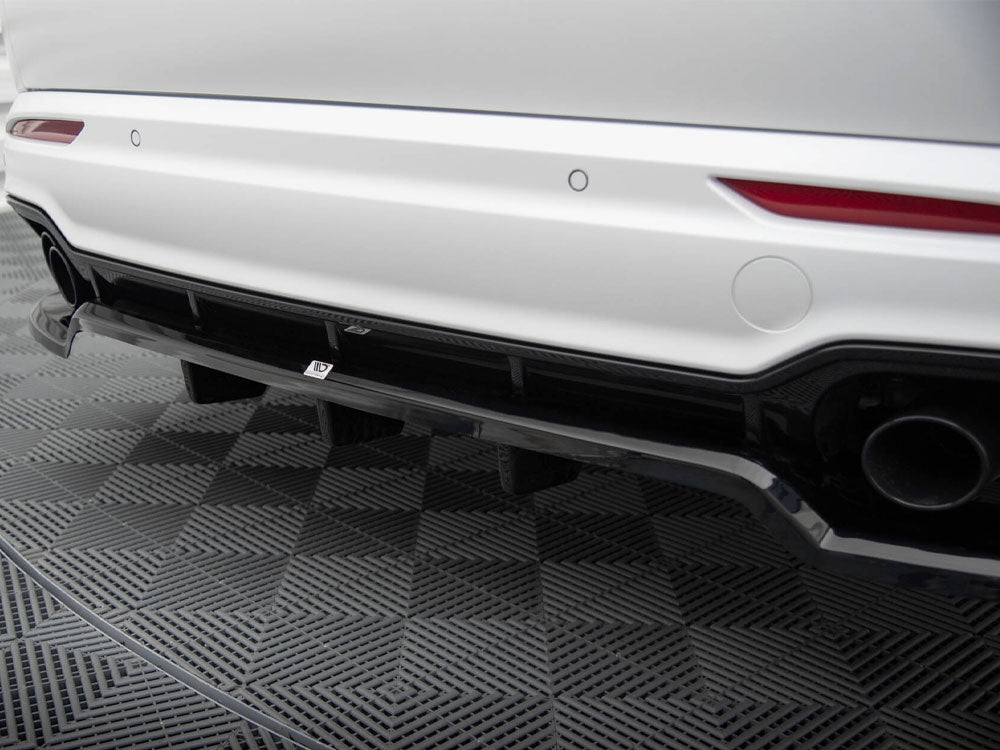 Maxton Design Rear Splitter (Vertical Bars) Maserati Grecale GT / Modena Mk1 - MS-GR-1-RD1G+RD2G - Image 4