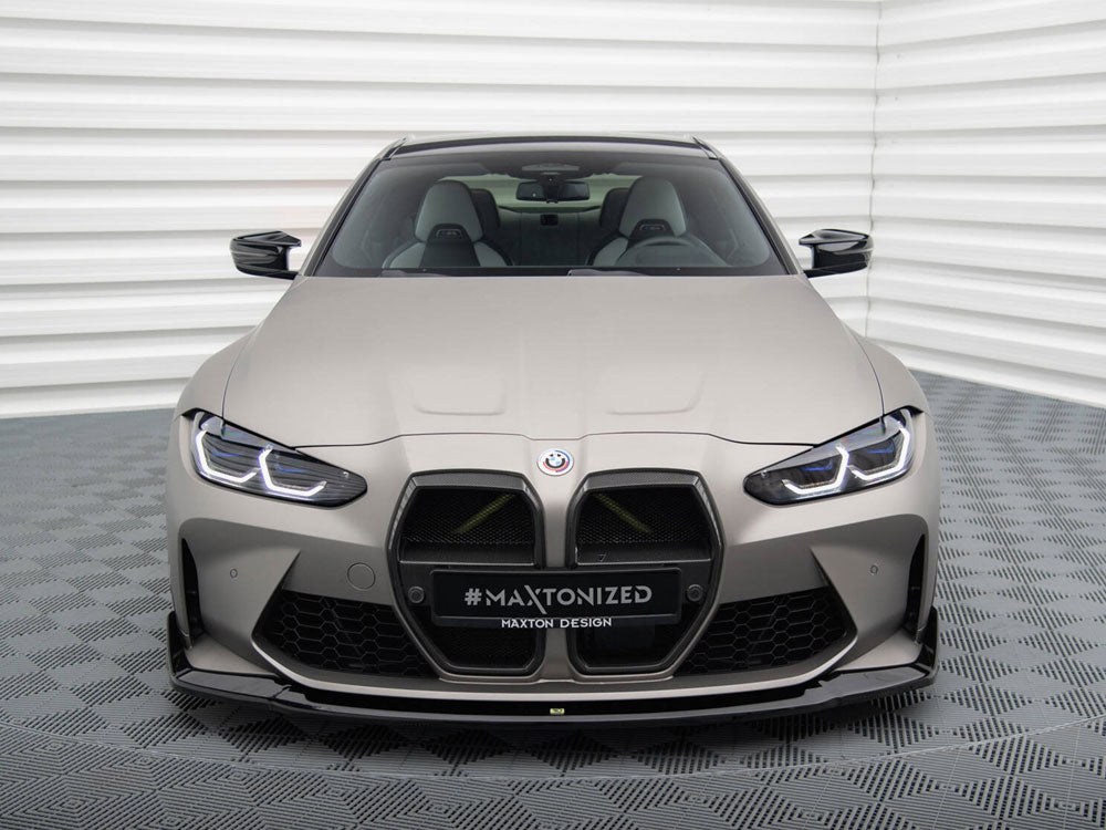 Maxton Design Front Splitter V.4 CSL Look BMW M4 G82 / M3 G80 - BM-4-G82-M-FD4G - Image 3