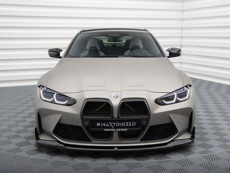 Maxton Design Front Splitter V.4 CSL Look BMW M4 G82 / M3 G80 - BM-4-G82-M-FD4G - Image 3