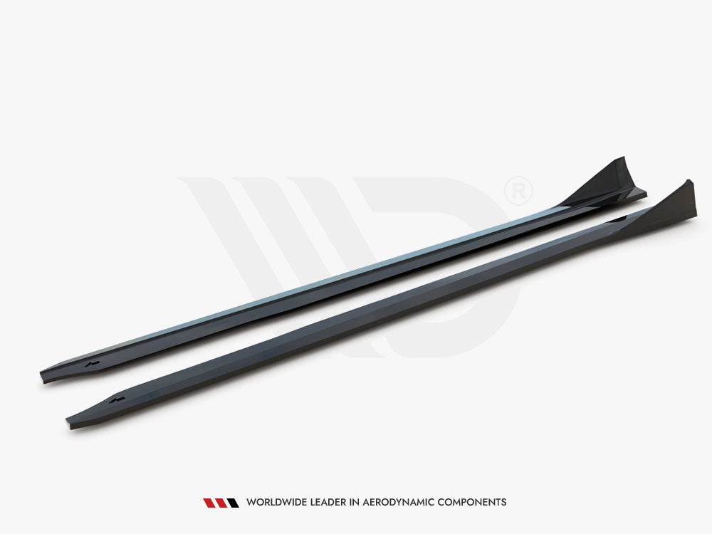 Maxton Design Side Skirts Diffusers V.3 CSL Look BMW M4 G82 - BM-4-G82-M-SD3G - Image 5