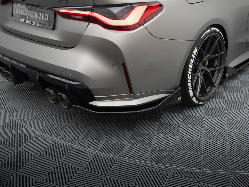 Rear Side Splitters V.3 CSL Look BMW M4 G82 / G82 Facelift