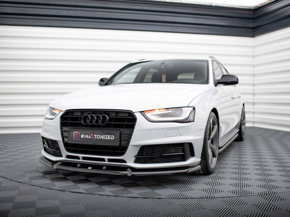 Front Splitter V.1 Audi A4 Competition B8 Facelift