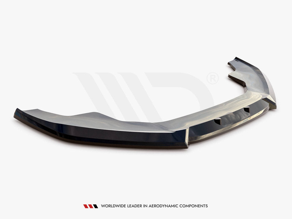 Maxton Design Front Splitter V.1 Audi A4 Competition B8 Facelift - AU-A4-B8F-COMP-FD1G - Image 5