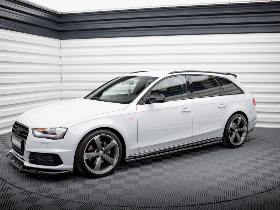Maxton Design Side Skirts Diffusers V.3 Audi A4 / A4 S-Line / S4 B8 - AU-A4-B8F-COMP-SD1G - Image 2