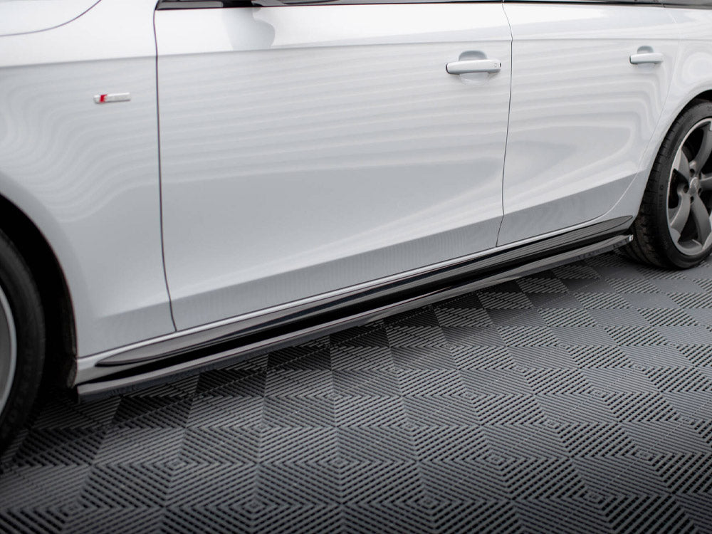 Maxton Design Side Skirts Diffusers V.3 Audi A4 / A4 S-Line / S4 B8 - AU-A4-B8F-COMP-SD1G - Image 3