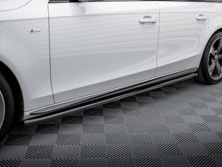 Maxton Design Side Skirts Diffusers V.3 Audi A4 / A4 S-Line / S4 B8 - AU-A4-B8F-COMP-SD1G - Image 3