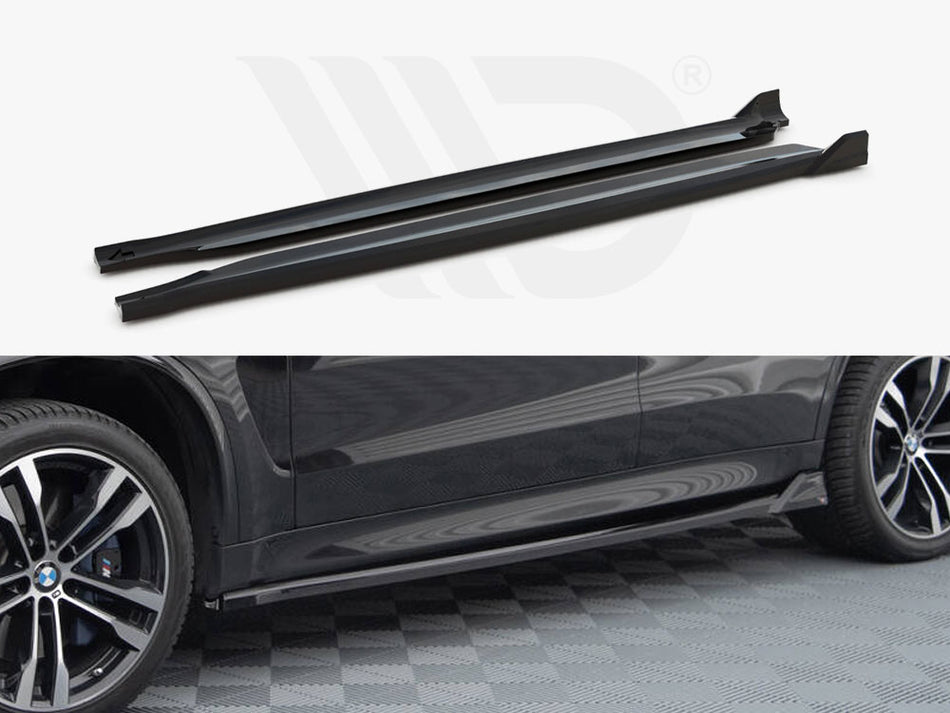 SIDE SKIRTS DIFFUSERS V.2 BMW X5 M-PACK F15