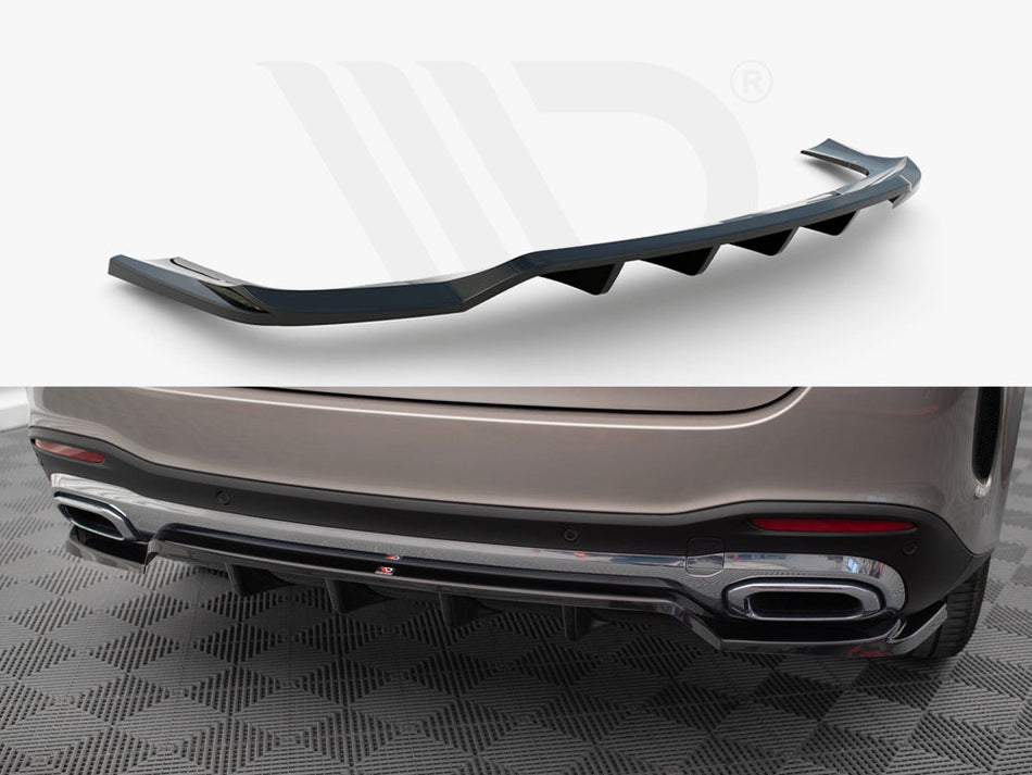 MAXTON DESIGN Rear Splitter (Vertical Bars) Mercedes-Benz GLE SUV AMG-Line W167