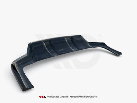 Maxton Design Rear Splitter (Vertical Bars) Mercedes-Benz GLE SUV AMG-Line W167 / W167 Facelift - ME-GLE-X167-AMGLINE-RD1G+RD2G - Image 6