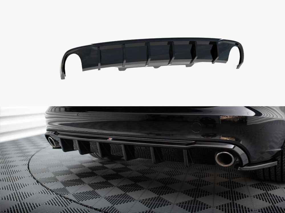 Maxton Design Rear Valance Audi A6 Avant C7 (Version with single exhausts on both sides) - AU-A6-C7-AV-RS1GO_O - Image 1