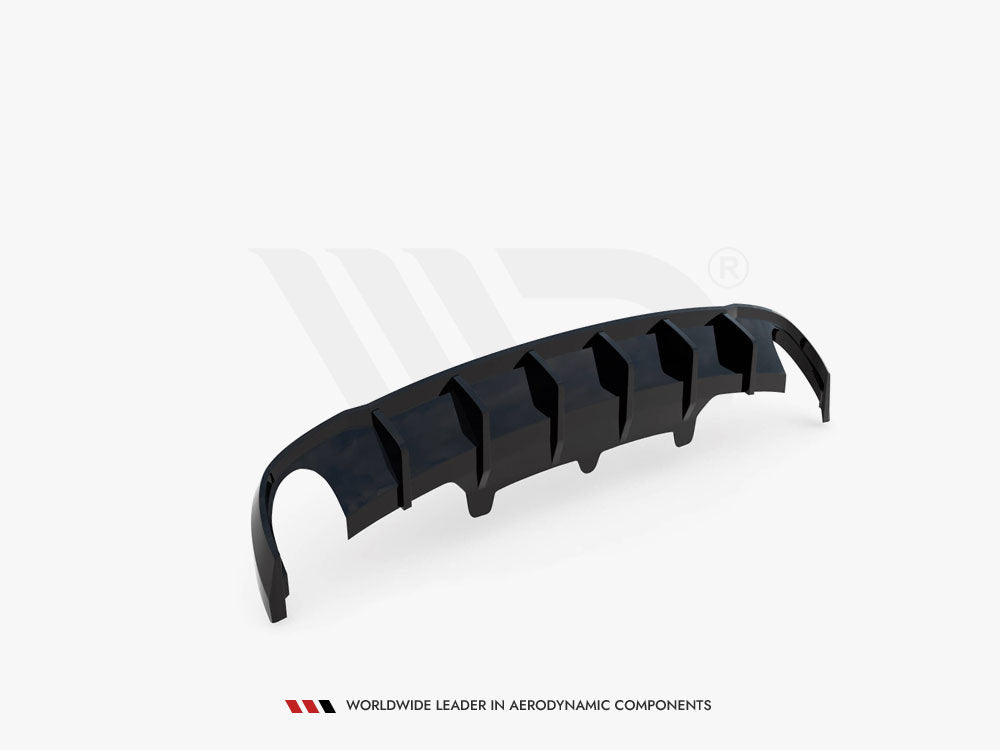 Maxton Design Rear Valance Audi A6 Avant C7 (Version with single exhausts on both sides) - AU-A6-C7-AV-RS1GO_O - Image 5