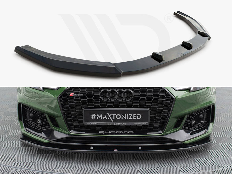 MAXTON DESIGN Front Splitter V.1 Audi RS4 B9