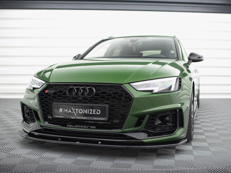 Maxton Design Front Splitter V.1 Audi RS4 B9 - AU-RS4-B9-FD1G - Image 2