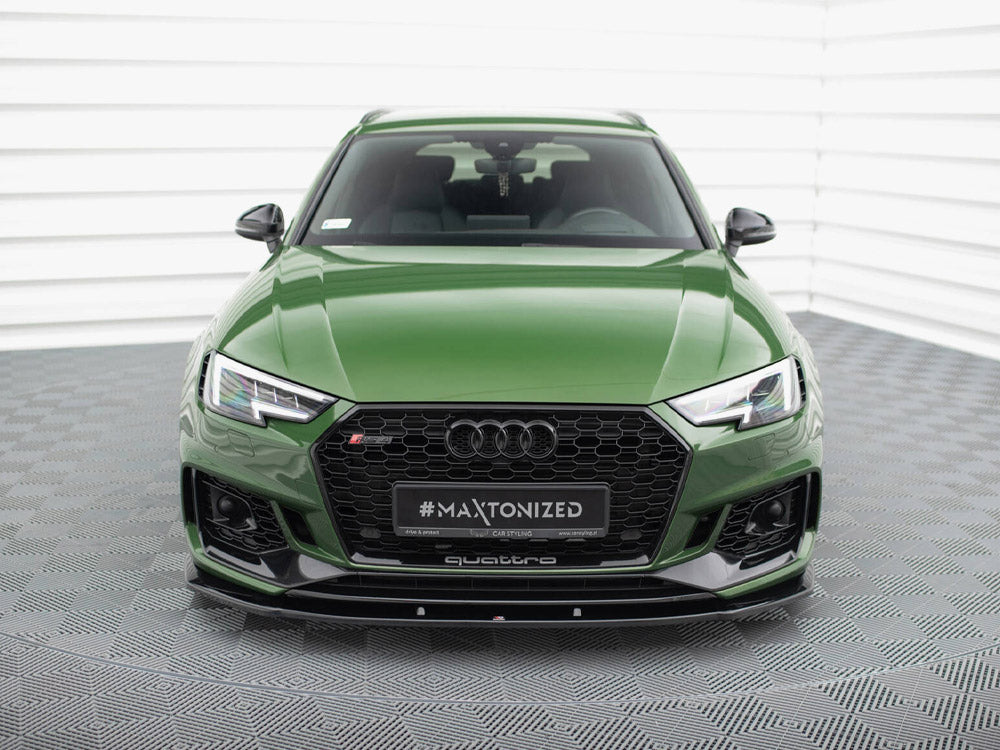 Maxton Design Front Splitter V.1 Audi RS4 B9 - AU-RS4-B9-FD1G - Image 3