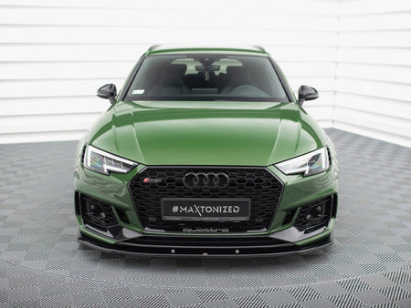 Maxton Design Front Splitter V.1 Audi RS4 B9 - AU-RS4-B9-FD1G - Image 3