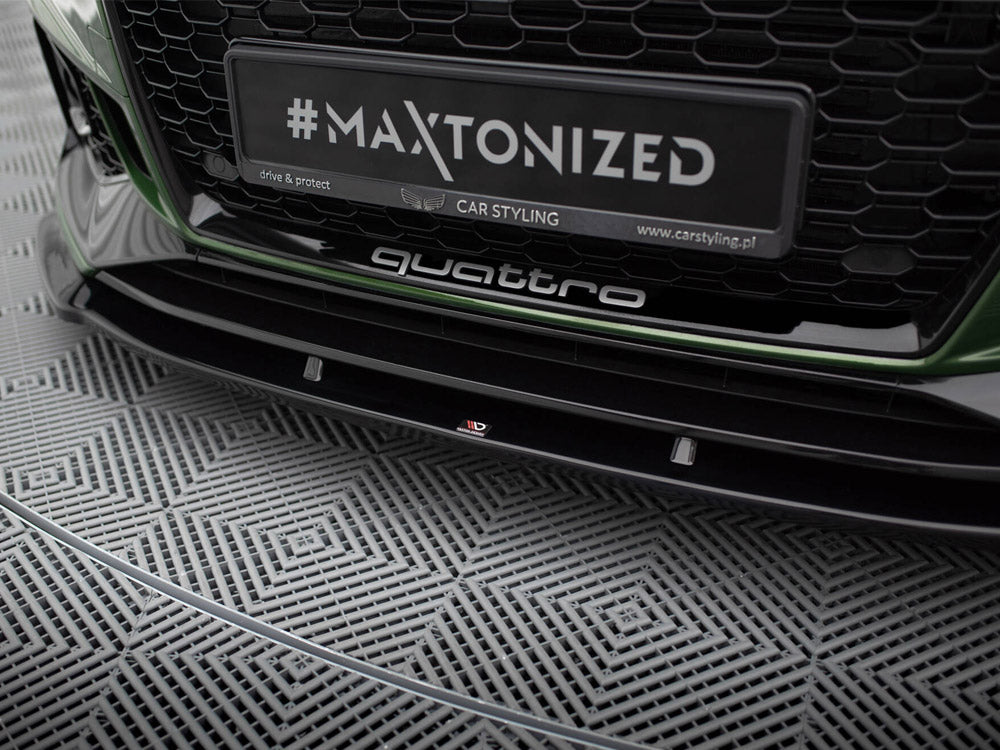 Maxton Design Front Splitter V.1 Audi RS4 B9 - AU-RS4-B9-FD1G - Image 4