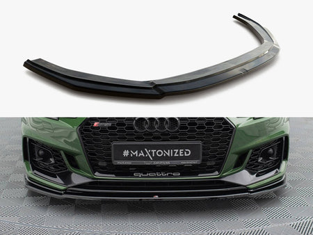 Maxton Design Front Splitter V.2 Audi RS4 B9 - AU-RS4-B9-FD2G - Image 1