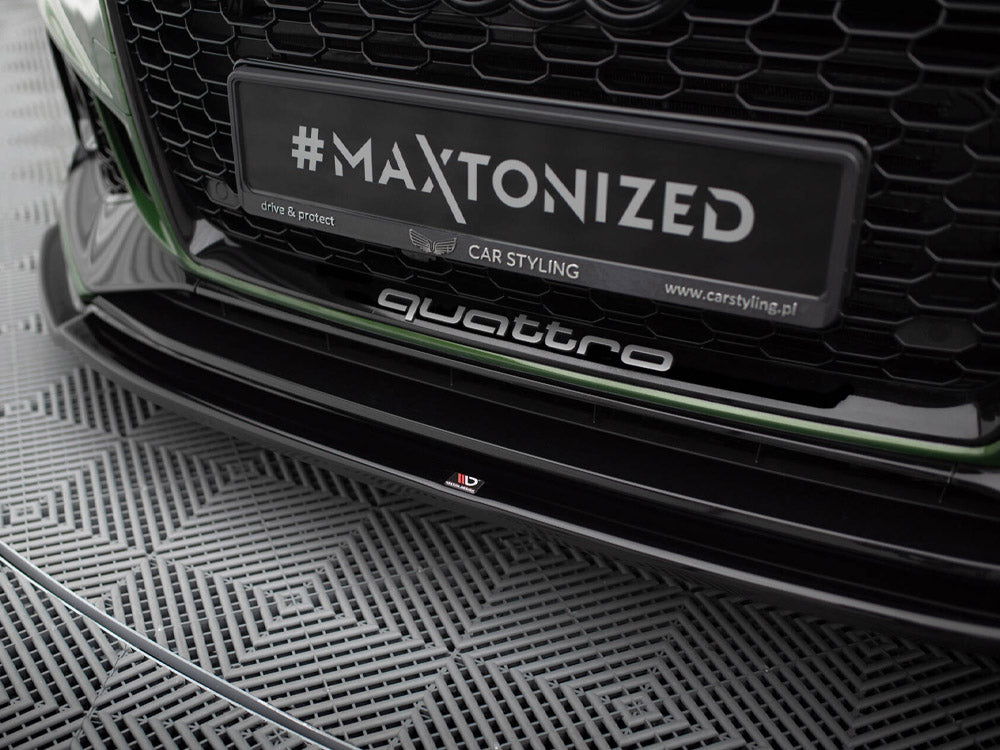 Maxton Design Front Splitter V.2 Audi RS4 B9 - AU-RS4-B9-FD2G - Image 4