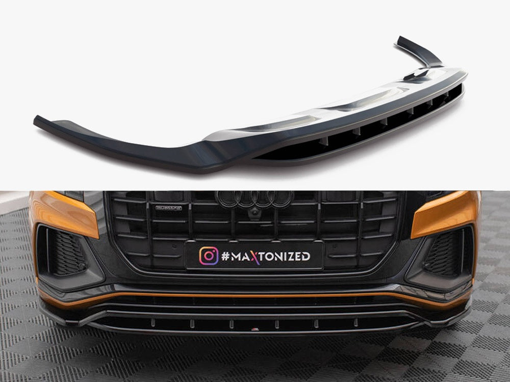 Maxton Design Front Splitter V.1 Audi Q8 S-Line / SQ8 Mk1 - AU-Q8-1-SLINE-FD1G+FD1RG - Image 1