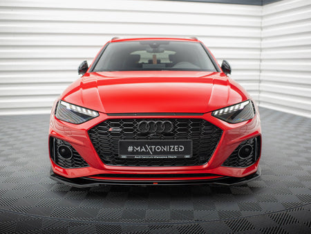 Maxton Design Front Splitter V.1 Audi RS4 B9 Facelift - AU-RS4-B9F-FD1G - Image 3