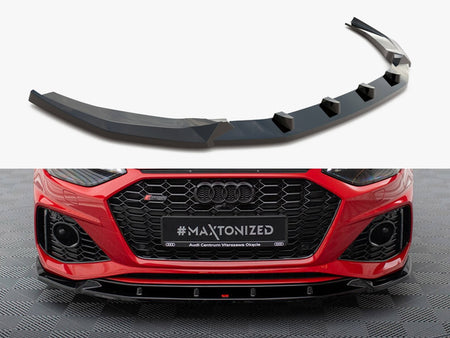 Maxton Design Front Splitter V.2 Audi RS4 B9 Facelift - AU-RS4-B9F-FD2G - Image 1