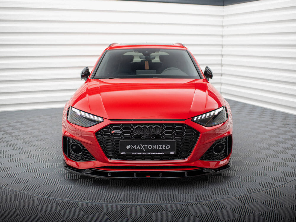 Maxton Design Front Splitter V.2 Audi RS4 B9 Facelift - AU-RS4-B9F-FD2G - Image 3