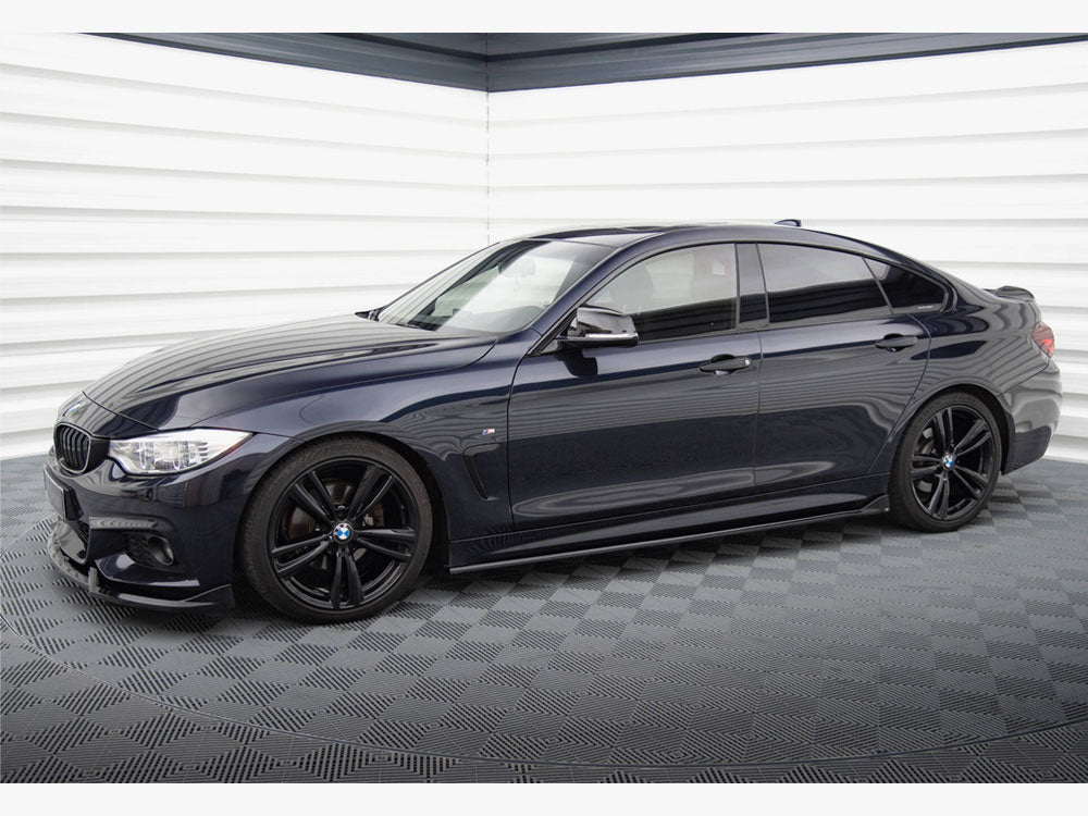 Maxton Design Side Skirts Diffusers V.3 BMW 4 Coupe / Gran Coupe / Cabrio M-Pack F32 / F36 / F33 - BM-4-F36-GC-MPACK-SD1G - Image 2