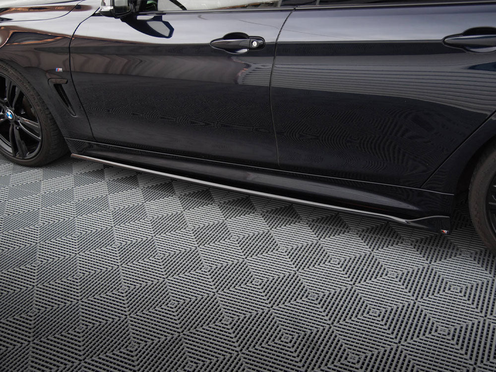 Maxton Design Side Skirts Diffusers V.3 BMW 4 Coupe / Gran Coupe / Cabrio M-Pack F32 / F36 / F33 - BM-4-F36-GC-MPACK-SD1G - Image 4